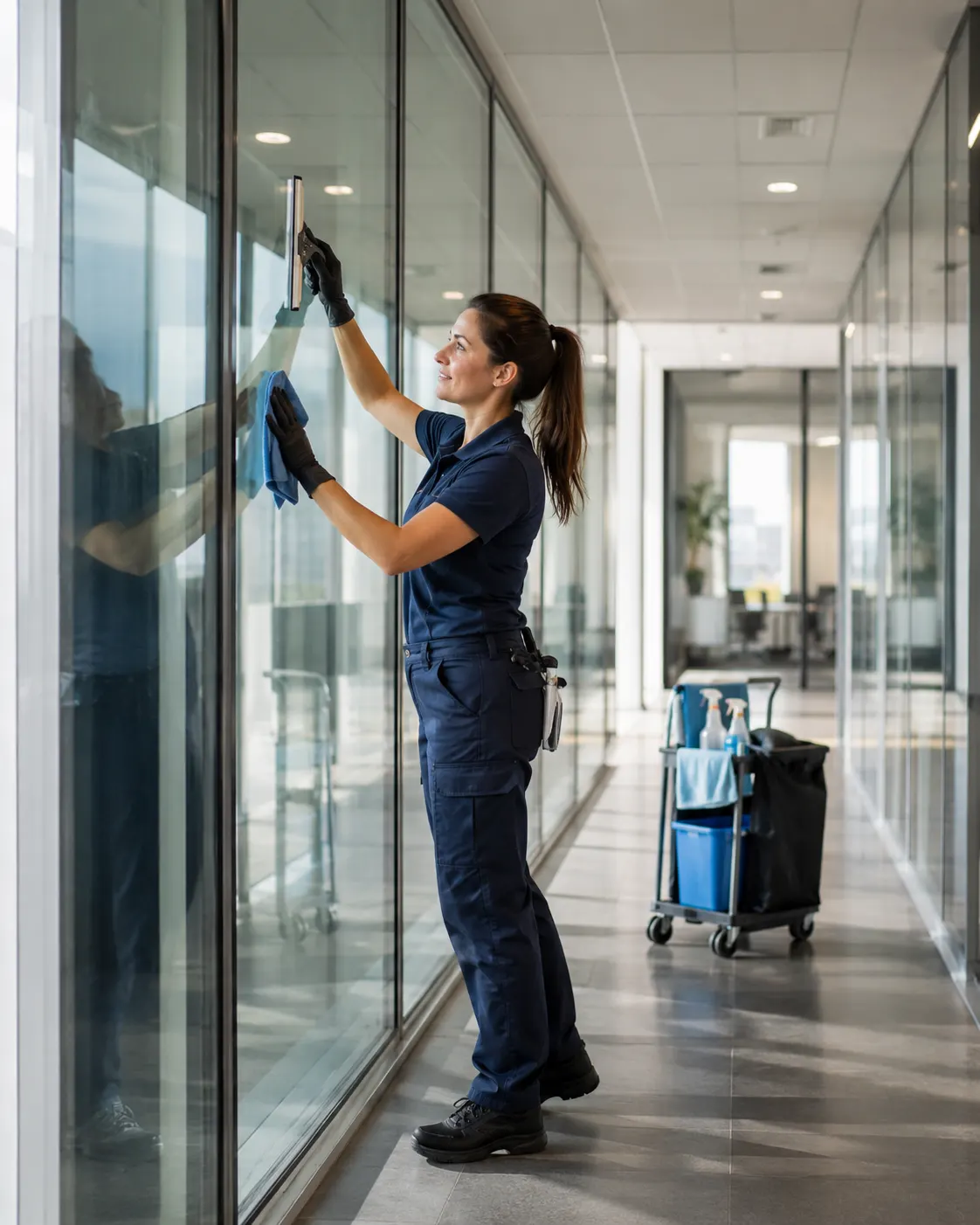 Glas- & Fensterreinigung vom spezialisierten Fachbetrieb