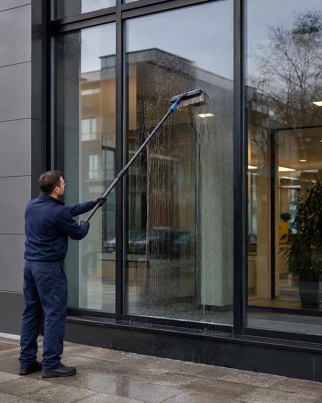 Glas- & Fensterreinigung Mannheim: illustrative Darstellung der Leistung