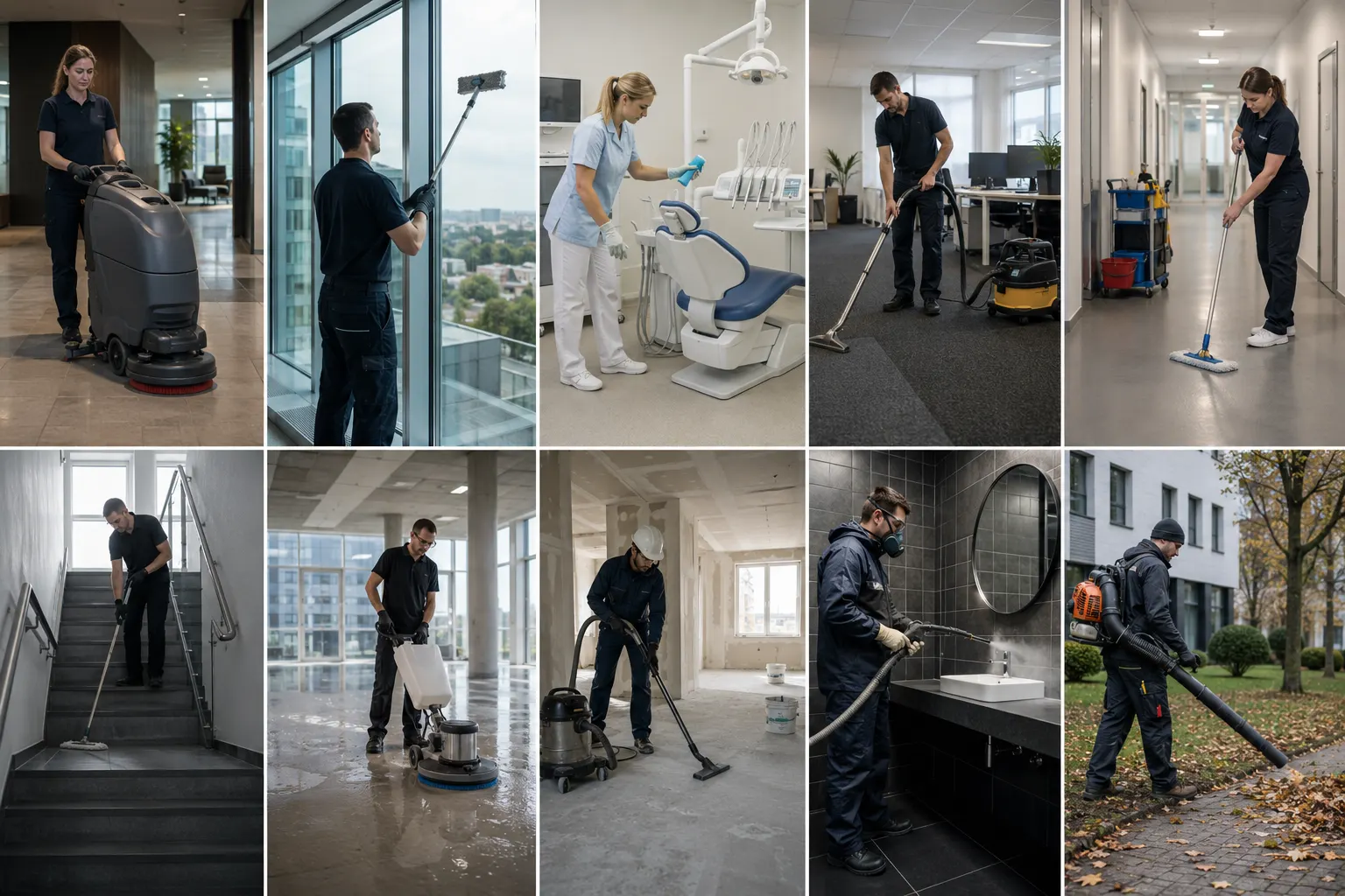 BRILLAVA Reinigungsservices: Büroreinigung, Glasreinigung, Praxisreinigung und mehr